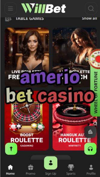 Amerio Bet Casino - Italian Online Casino-casinoorder.vip